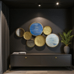 Abstract Circle Wall Art