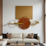 Abstract Fish Wall Art