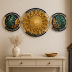Ornate Medallion Wall Art – Timeless Handcrafted Wall Accent