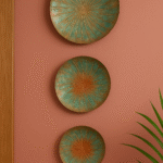 Patina Radiance Plates – Handcrafted Decorative Wall Plates