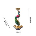 Peacock Candelabra - Image 2