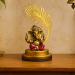 Ganesha with Peacock Feather