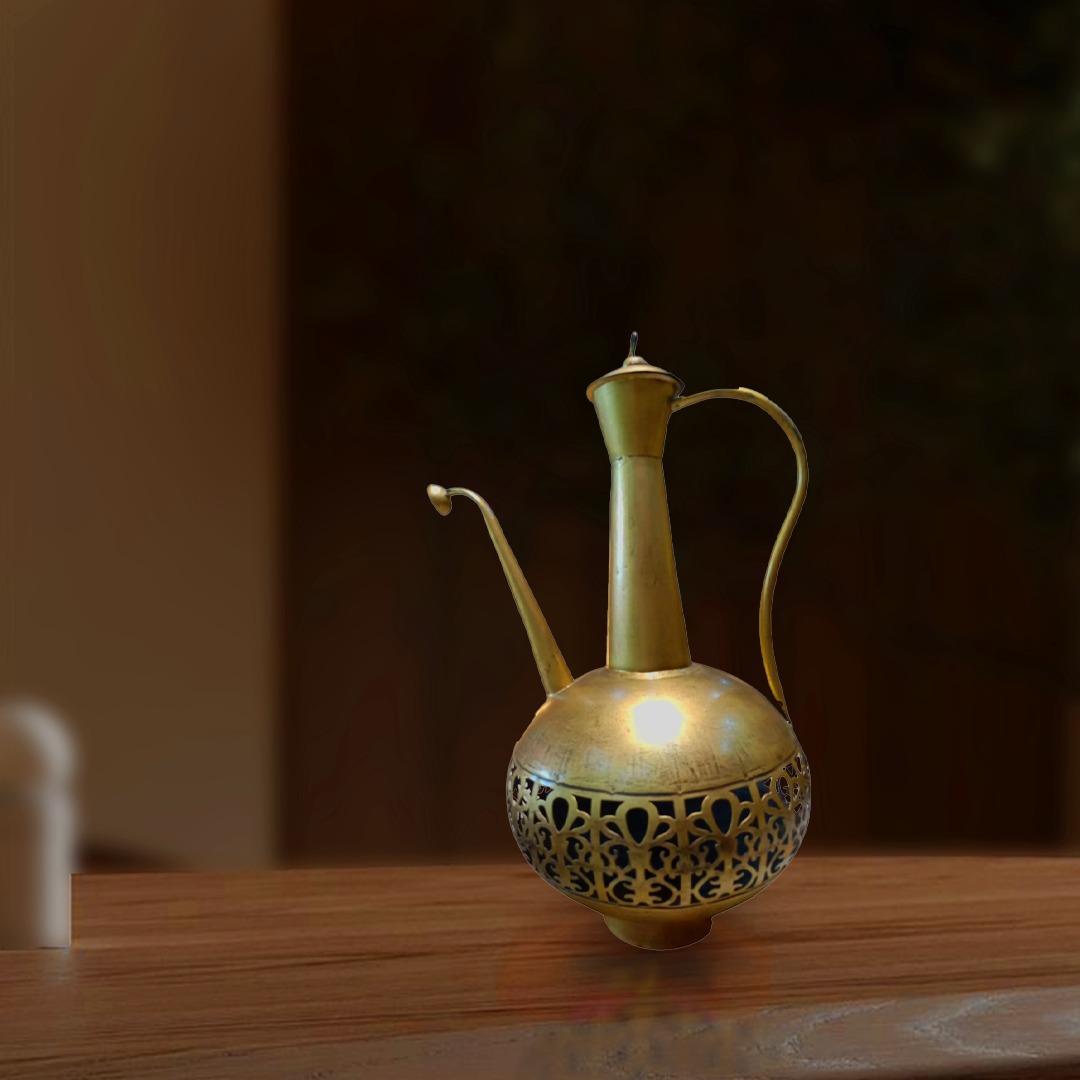 Antique Brass Ewer
