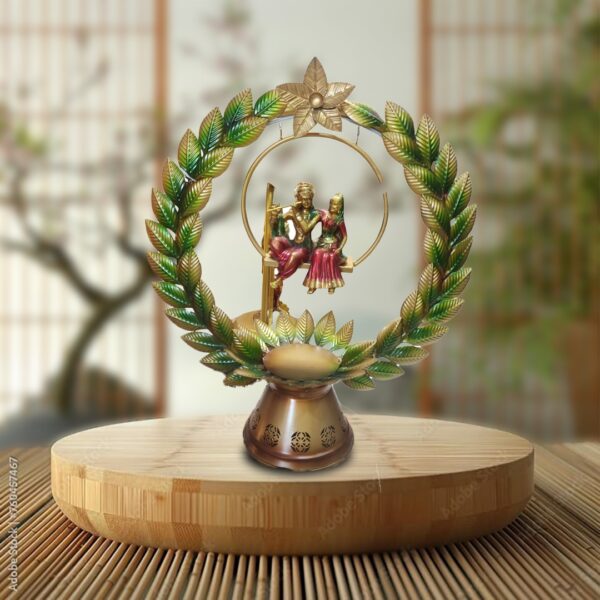 Krishna's Leafy Swing