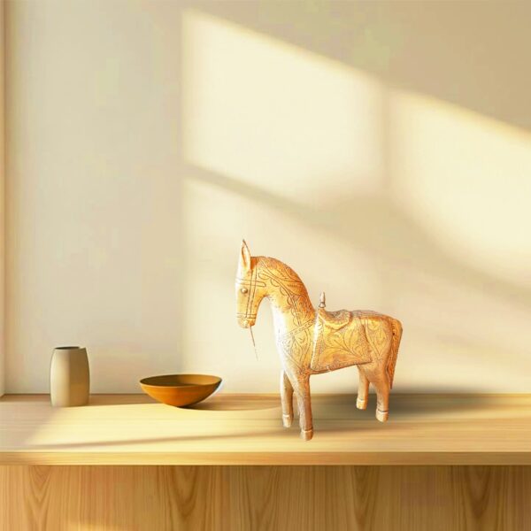 Horse Figurine – Handcrafted Decorative Sculpture for Home