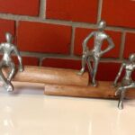 Wooden Unity – Handcrafted Decorative Sculpture of Togetherness