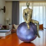 Seated Contemplation – Handcrafted Figurine