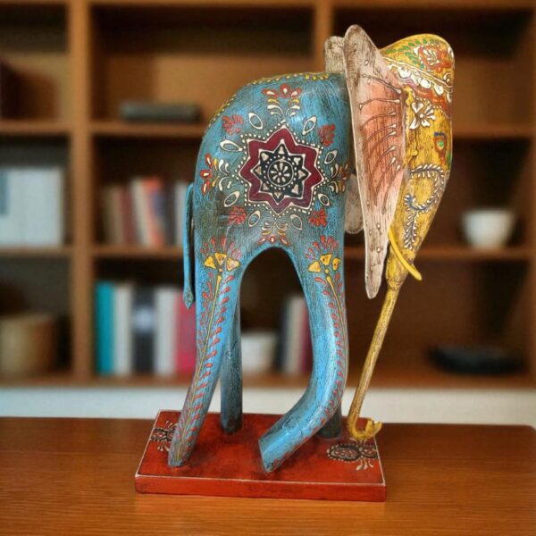 Artistic Elephant – Handcrafted Elephant Figurine