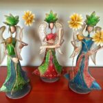 Angelic Serenade – Handcrafted Angel Figurine