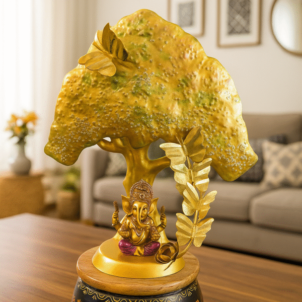 Golden Ganesha Tree
