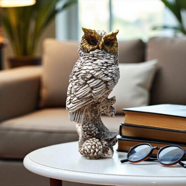 Moonlit Owl – Mystical Wall Art of Wisdom & Elegance