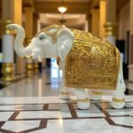 Golden Elephant – Elegant Sculpture for Home Décor & Prosperity