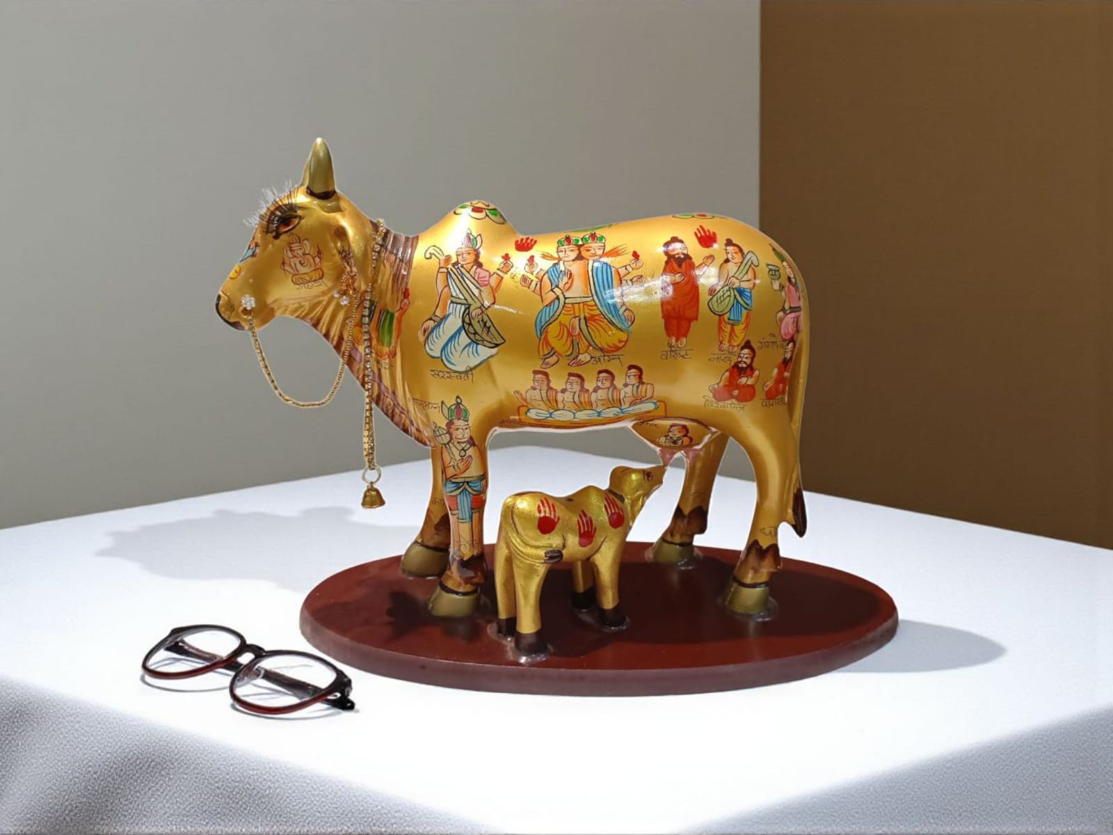 Kamdhenu – Divine Cow Sculpture for Home, Office & Pooja Room