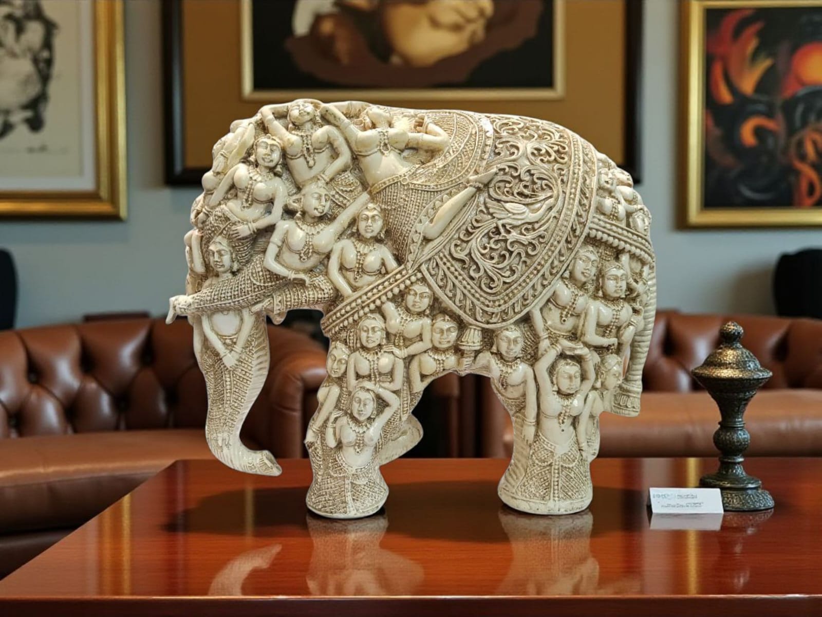 Mythic Elephant – Elegant Sculpture Symbolizing for Prosperity