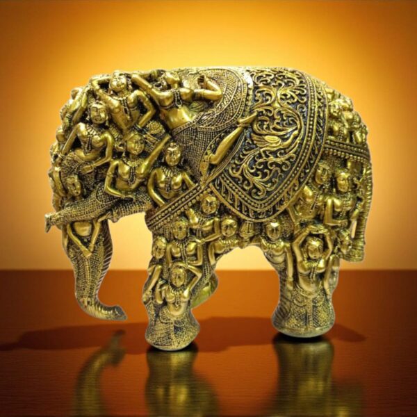 Deva Gajraj – Sacred Elephant Idol for Strength and Prosperity