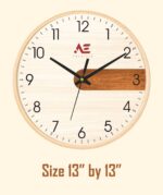 Wood Grain Clock - Image 2