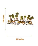 Horses and Trees Statue - Image 2