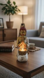 Siddhartha's Sanctum Candle Holder