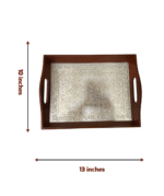 Wooden Serving Tray Set - Image 4