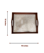 Wooden Serving Tray Set - Image 5