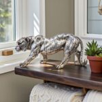 Silver Tiger Figurine – Symbol of Strength & Majesty