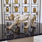 White Royal Tiger Figurine – Elegance in Strength