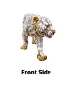 White Royal Tiger Figurine – Elegance in Strength - Image 4