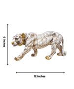 White Royal Tiger Figurine – Elegance in Strength - Image 5
