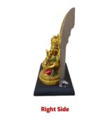 Lakshmi Ganesh Idol Set with Mirror Backdrop - Image 3