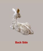 White & Gold Deer Showpiece - Image 3