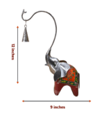 Elephant Duo with Hanging Bells - Image 6