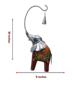 Elephant Duo with Hanging Bells - Image 5