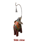 Elephant Duo with Hanging Bells - Image 4