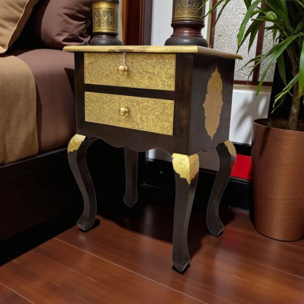 Royal Gold Drawer Table