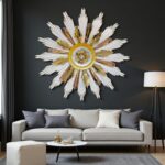 Golden Radiance Wall Art