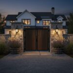 Classic Black Lantern Fixture