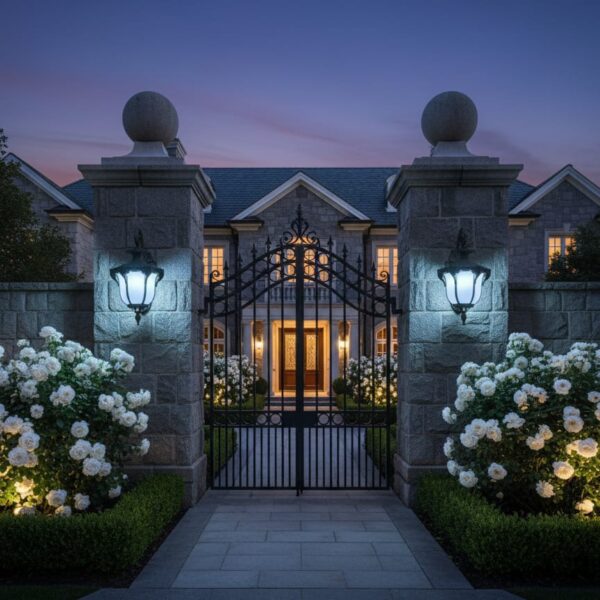 Ornate Vintage Exterior Lamp