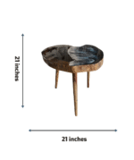 Mango Wood Accent Table - Image 3