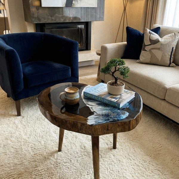 Mango Wood Accent Table