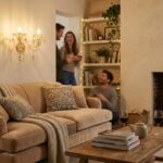 Antique Brass Ornate 2-Light Wall Fixture