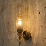 Elegant Tapered Lantern Wall Fixture