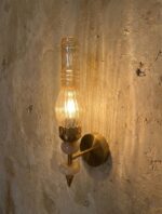 Elegant Tapered Lantern Wall Fixture