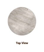 Industrial Chic Accent Side Table - Image 3