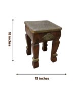 Industrial Chic Accent Side Table | - Image 2