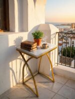 Exotic Hand Carved Swan Pedestal Table
