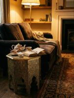 The Moroccan-Inspired Brass End Table