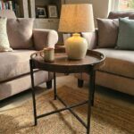 The Boho-Chic Engraved Wooden Side Table