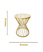 The Elegant Spindle-Base Side Table - Image 2