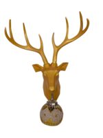 Golden Deer Wall Sconce - Image 2