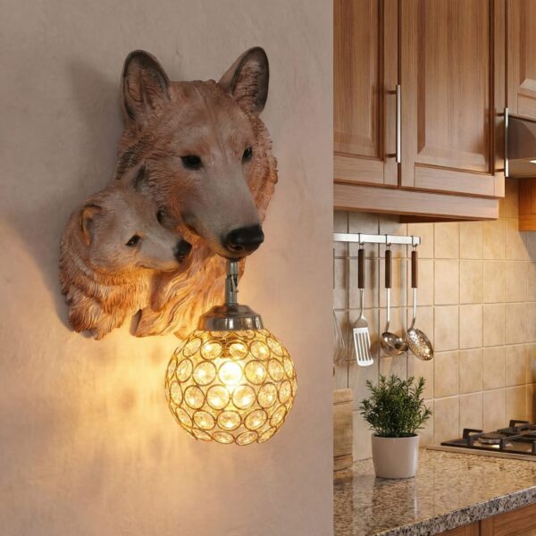 Wolf Glow Wall Lamp